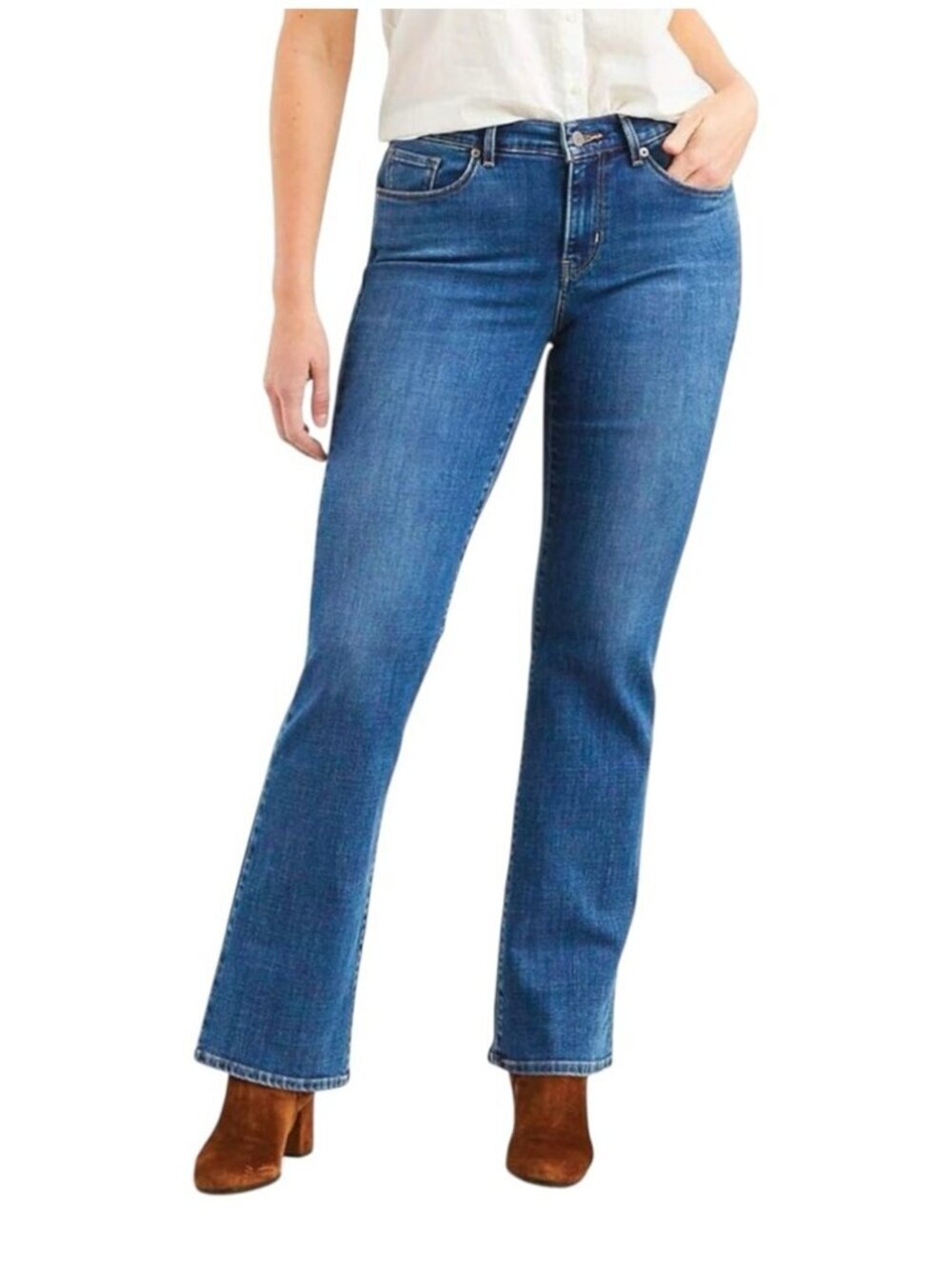 Levi’s Classic Bootcut Jeans Women’s Size 10 Blue‎ Denim Mid Rise
